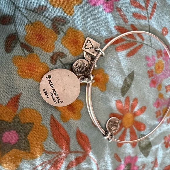 ALEX AND ANI Stork Pink Bangle - Picture 2 of 3